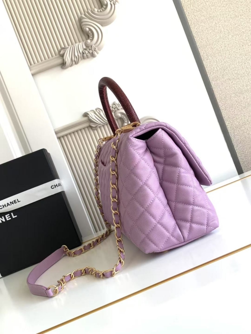 Ch**el top handle bags